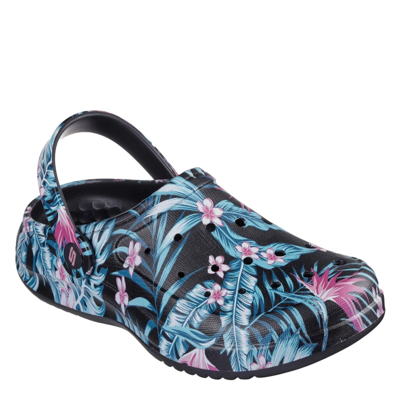 Image of Skechers Archfitwave Slider Slippers 2 (35) Black 23196540220
