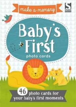 Image of Make a Memory Babys First Photo Cards by Holly Brook-Piper Paperback
