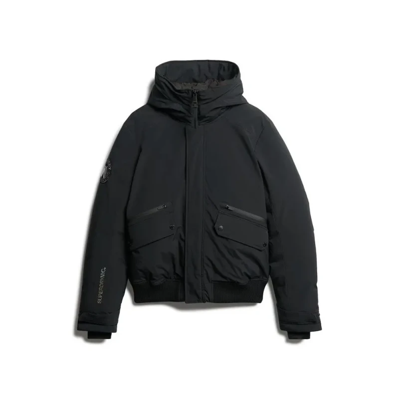 Image of Superdry City Padded Bomber Jacket Black M