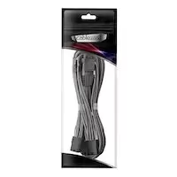 Image of CableMod Pro ModMesh 12VHPWR PCIe Extension (Carbon, 16-pin to Triple 8-pin, 45cm)