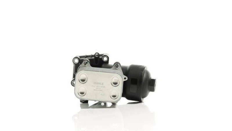 Image of MAHLE CLC 463 000S Oil Cooler LX 2117.jpg with filter, with oil filter housing Oil Cooler,engine oil (469)