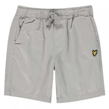 Image of Lyle and Scott Lyle and Scott Fleece Shorts Junior Boys - High Rise Grey
