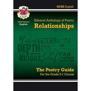Image of New GCSE English Literature Edexcel Poetry Guide: Relationships Anthology - for the Grade 9-1 Course Paperback / softback...