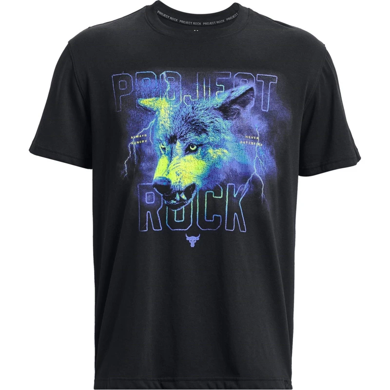 Image of Under Armour Rock Night Ss Te - Black S