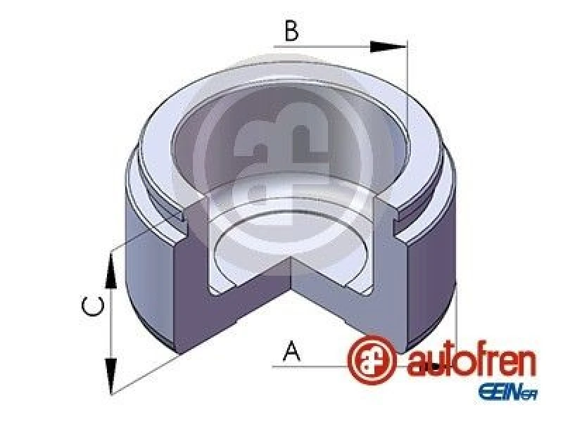 Image of AUTOFREN SEINSA Brake caliper piston AUTOFREN SEINSA D025697
