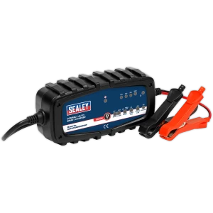 image of Sealey 200HF Compact Auto Smart 2amp Battery Charger 6v or 12v