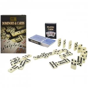 Image of M.Y Dominoes And Cards Set - 28pc