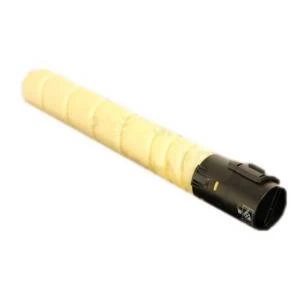 Image of Konica Minolta Yellow Laser Toner Ink Cartridge Yield 25000 Pages
