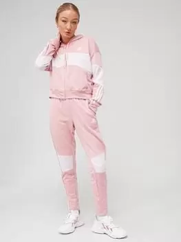Image of adidas Bold Block Tracksuit - Pink, Mauve Size M Women