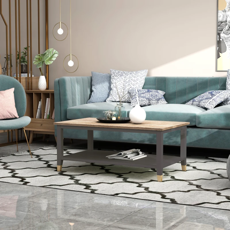 Image of Cabinet Bits Palazzi Coffee Table H45 W100 D56cm in Grey Grey Unisex