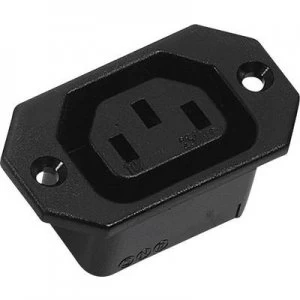 Image of IEC connector 42R Series mains connectors 42R Socket vertical vertical