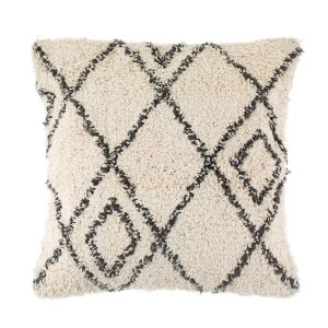 image of Sass & Belle Berber Style Diamonds Tufted Cushion