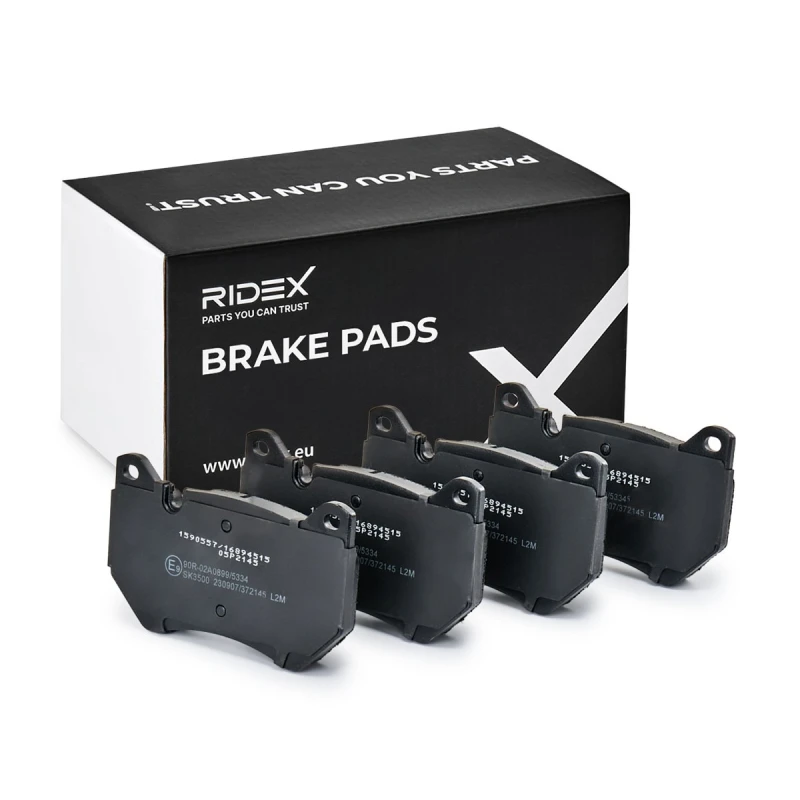 Image of RIDEX Brake pad set RIDEX 402B1596