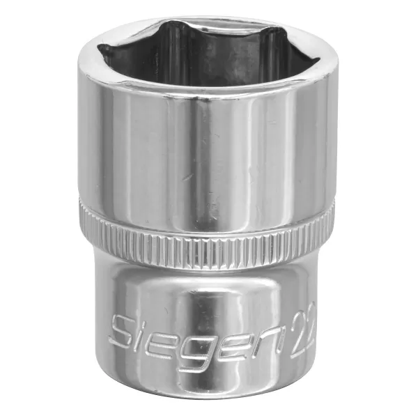 image of Genuine SEALEY S0659 WallDrive&#174; Socket 22mm 1/2Sq Drive