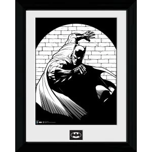 Image of Batman Spotlight Framed Print