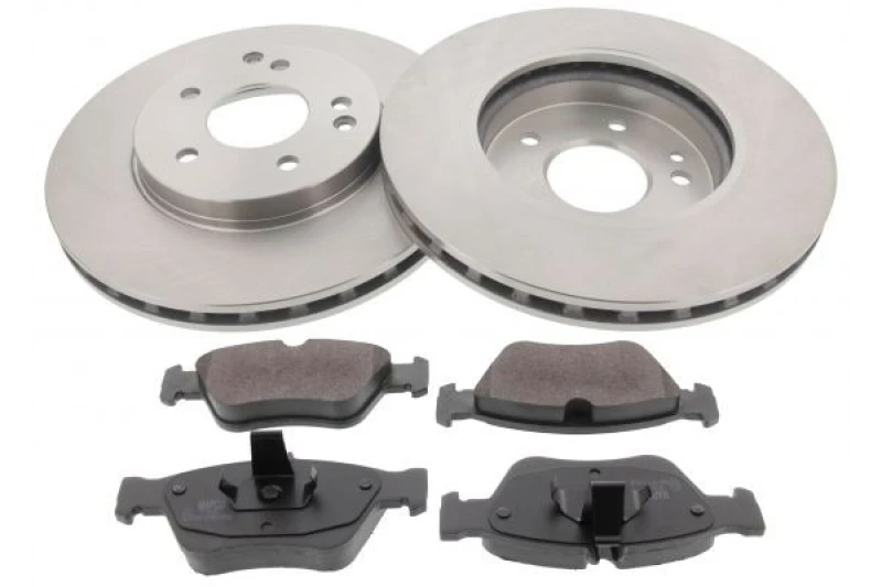Image of MAPCO 47805 Brake disc and pads set Front Axle, Brake Disc Type: Vented Brake Set,disc brakes (3405)