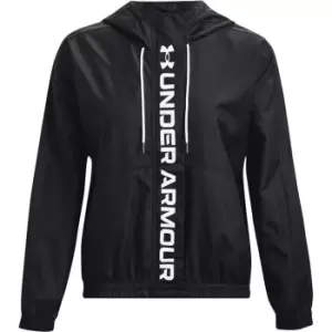 Image of Under Armour Rush Woven FZ Jacket - Black