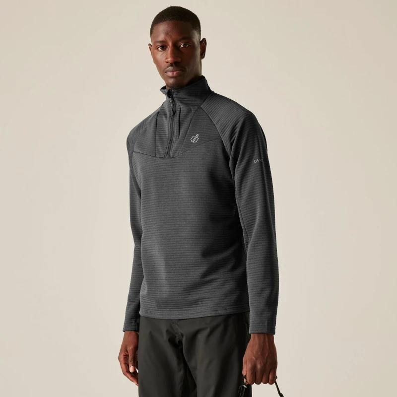 Image of Dare 2b Dare 2b Men Dignify Core Stretch Odour Elimination Insulating Midlayer in True Black Size: X-Small True Black XS Male 5063516215066