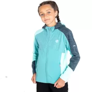 Dare 2B Girls Hero Core Stretch Quick Dry Full Zip Hoodie 5-6 Years - Chest 59-61cm (Height 110-116cm)