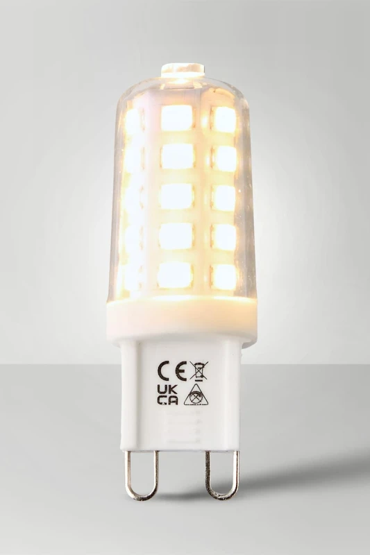 Image of ValueLights 3W G9 Capsule Bulb In Warm White Clear
