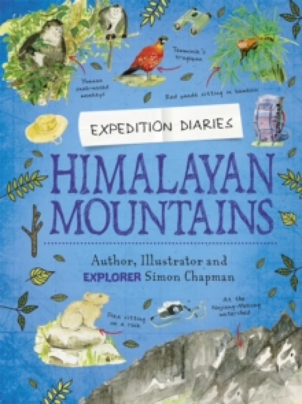 Image of Simon Chapman Expedition Diaries: Himalayan Mountains Book Multi unisex