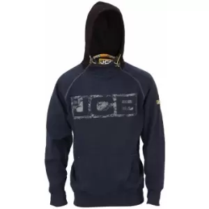 Image of JCB - Horton Hoodie Navy/Black Work Hooded Jumper - X-Large
