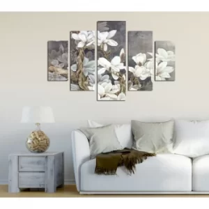 Image of ST249 Multicolor Decorative MDF Painting (5 Pieces)