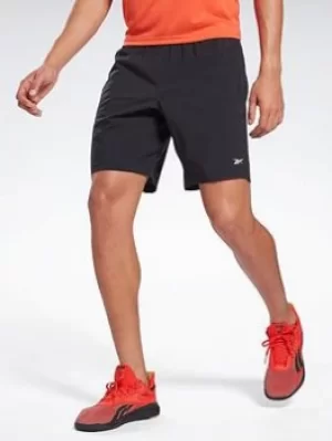 Image of Reebok Workout Ready Shorts, Navy, Size XS, Men