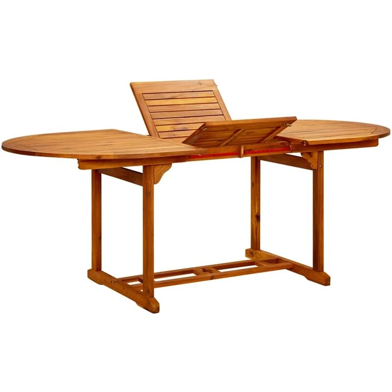 Image of VIDAXL vidaXL Garden Table 200x100x75cm Solid Acacia Wood 41818