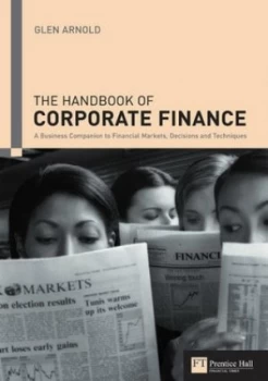 Image of Handbook of Corporate Finance by Glen Arnold Book