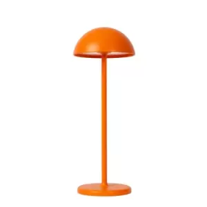 Image of Joy Retro Table Lamp Outdoor - Ø12cm - LED Dim. - 1x1,5W 3000K - IP54 - Orange