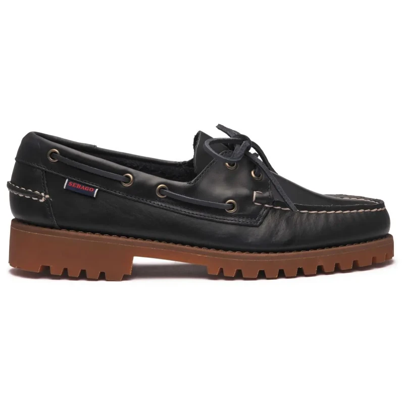 Image of Sebago Moccasins Sebago Ranger Waxy Bleu Male 44