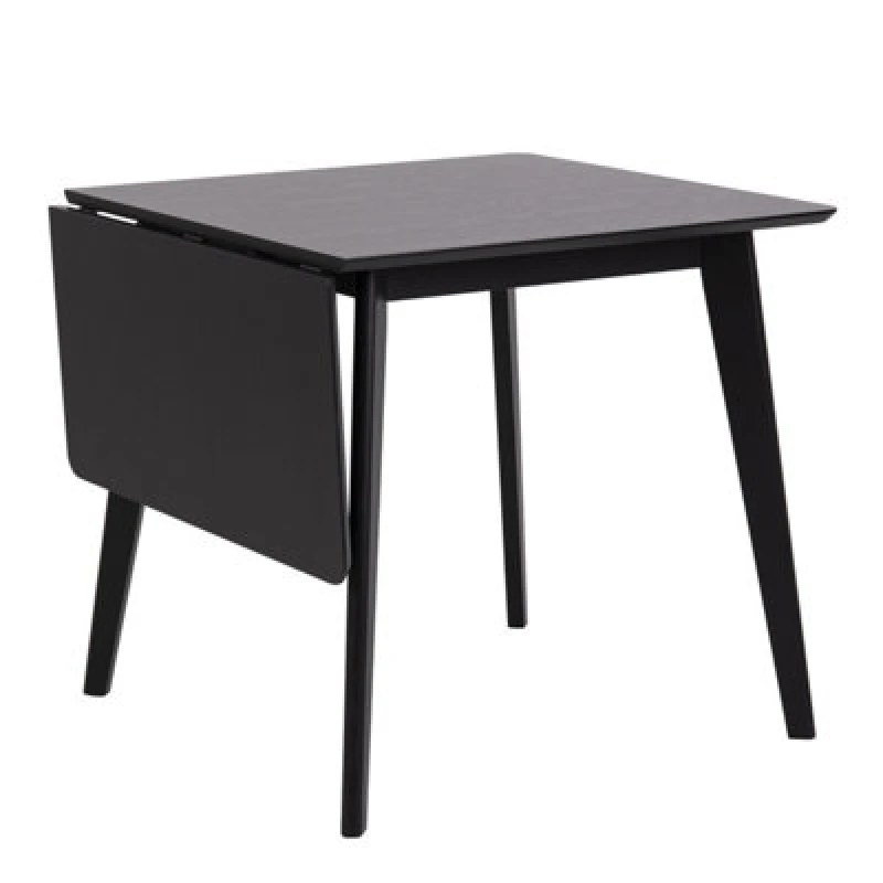 Image of Furniture To Go Roxby Extending Dining Table 80-120Cm In Black