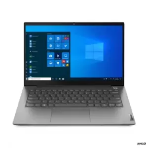 image of Lenovo ThinkBook 14 Gen 2 (AMD) AMD Ryzen 3 4300U Processor (2.7GHz up to 3.70 GHz)/Windows 10 Pro 64/256GB SSD M.2 2242 PCIe Gen3 TLC