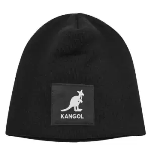 Image of Kangol Logo Beanie - Black