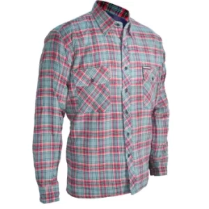 Image of Mens XL Green Quilted Work Shirt