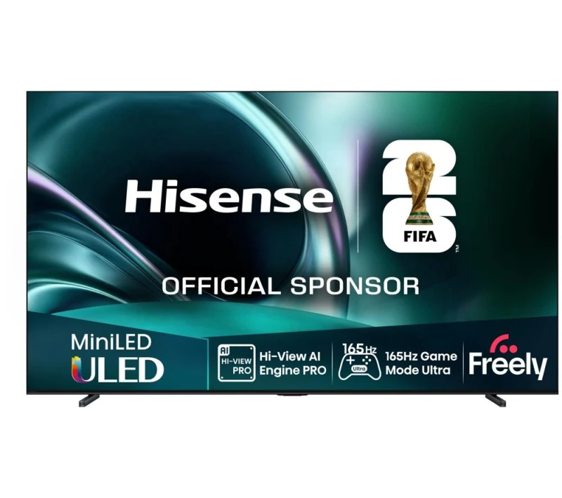 Image of Hisense 100" 100U7QTUK Smart 4K Ultra HD Mini LED TV