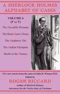 Image of sherlock holmes alphabet of cases volume 4 five new stories from the notes