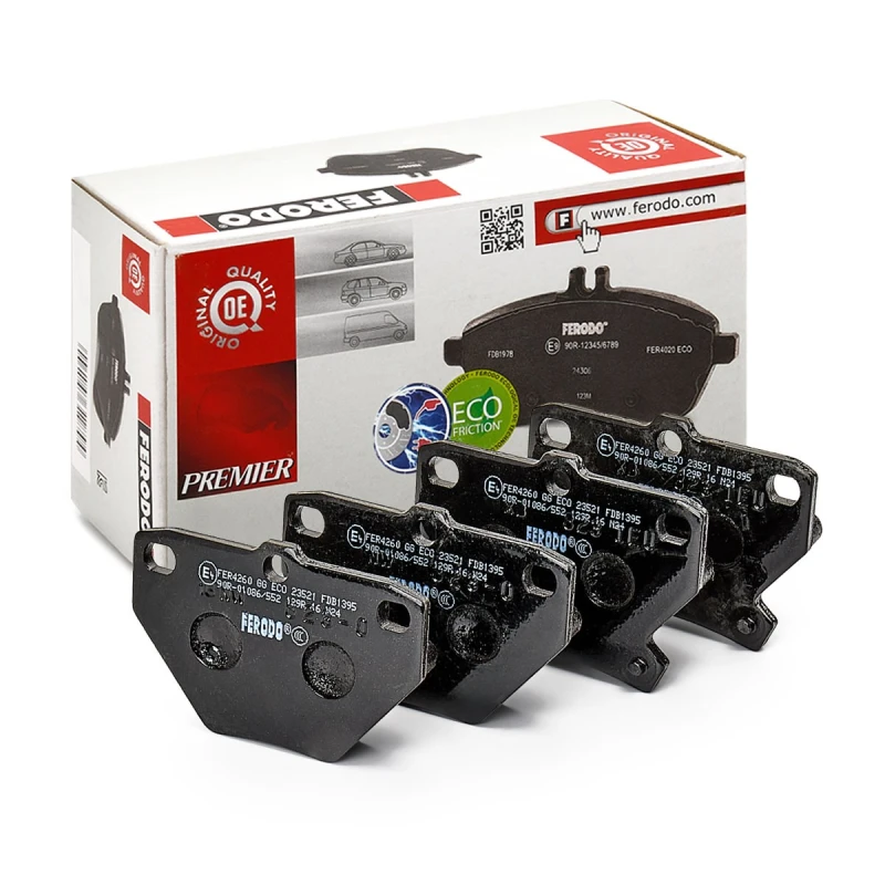 Image of FERODO Brake pad set FERODO FDB1395