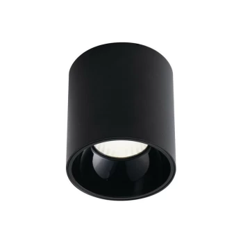 Image of Fan Europe Lighting - Fan Europe Intec - LED Round surface mounted anti-glare Downlight, Black, 4000K