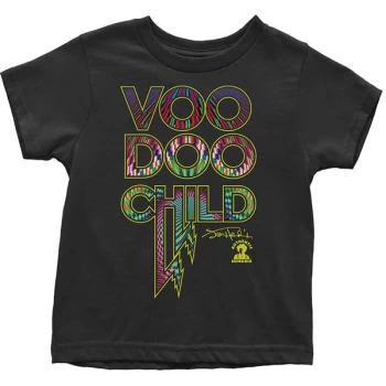 Image of Jimi Hendrix - Voodoo Child Kids 12 Months T-Shirt - Black
