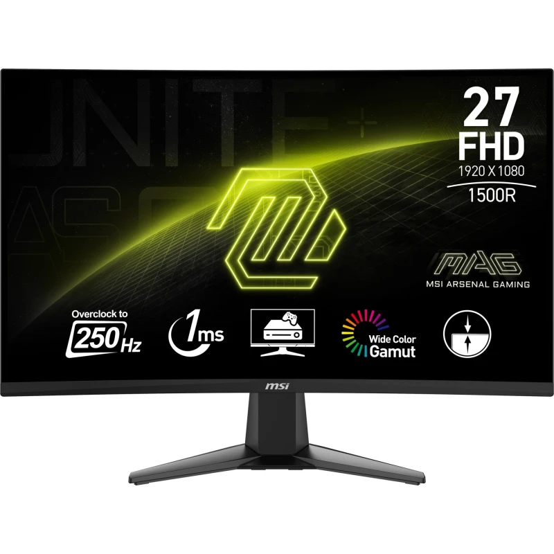 Image of MSI MAG 27C6X computer monitor 68.6cm (27") 1920 x 1080 pixels F