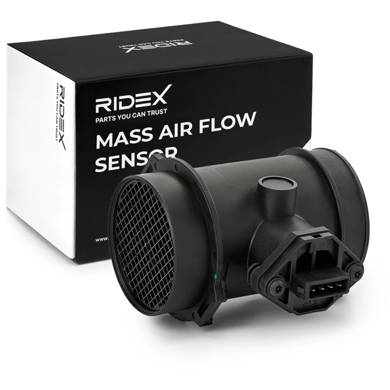 Image of RIDEX 3926A0101 Mass air flow sensor with housing Air Mass Sensor (3926)