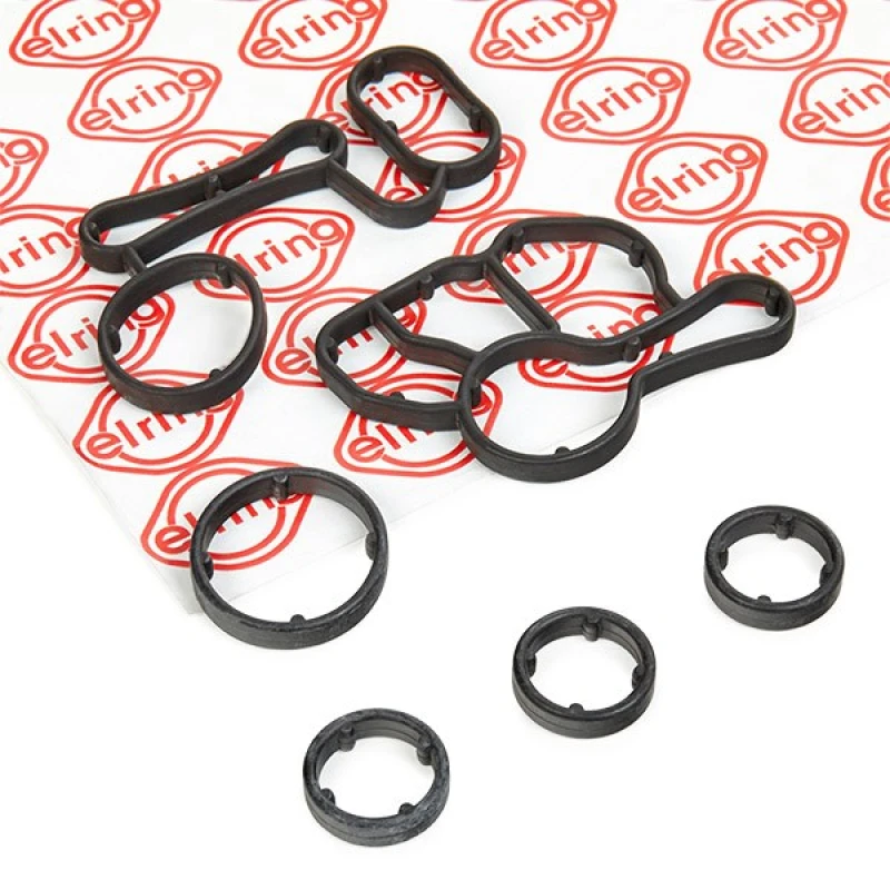 Image of Gasket Set, oil cooler ELRING 888.410