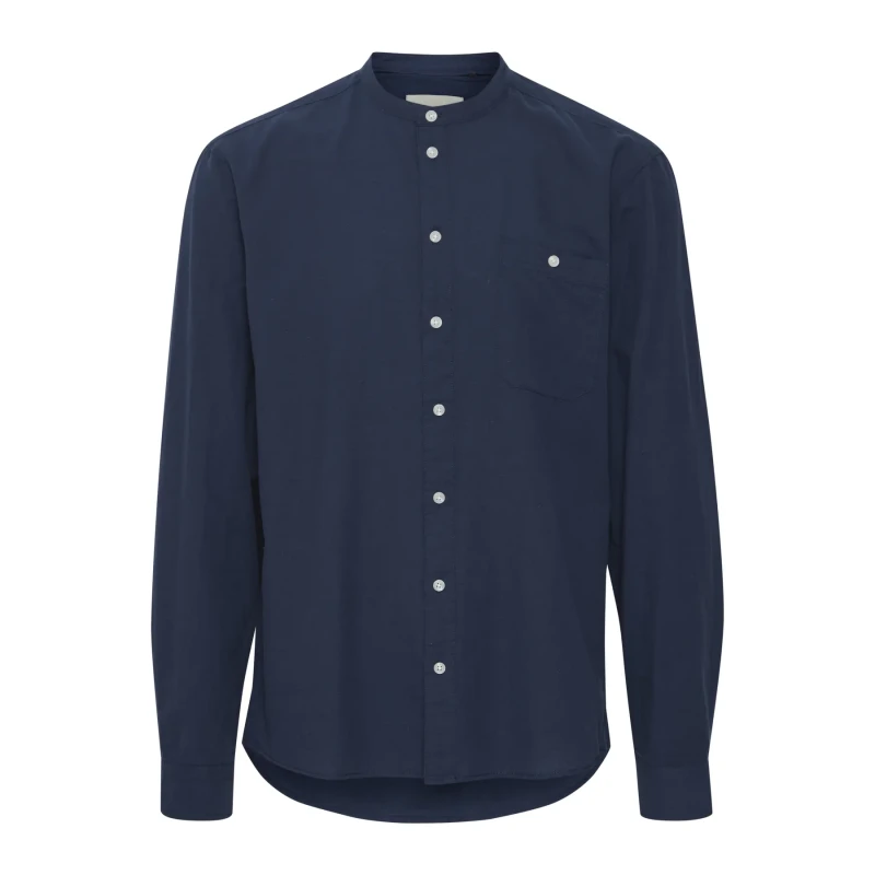 Image of Blend Long sleeve shirt with pocket Blend Seasonal Bleu Male M