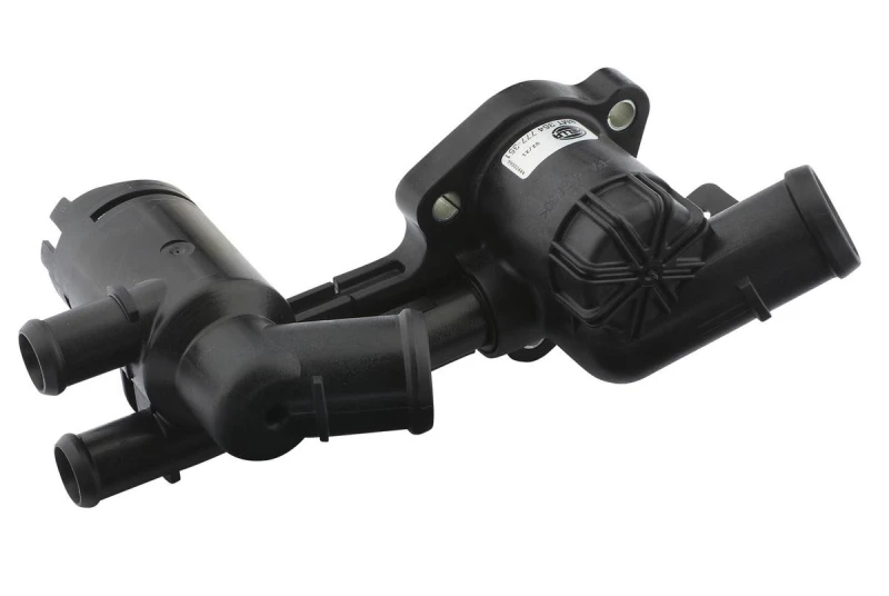 Image of HELLA 8MT 354 777-351 Engine thermostat Opening Temperature: 80°C, with gasket/seal Thermostat,coolant (316)