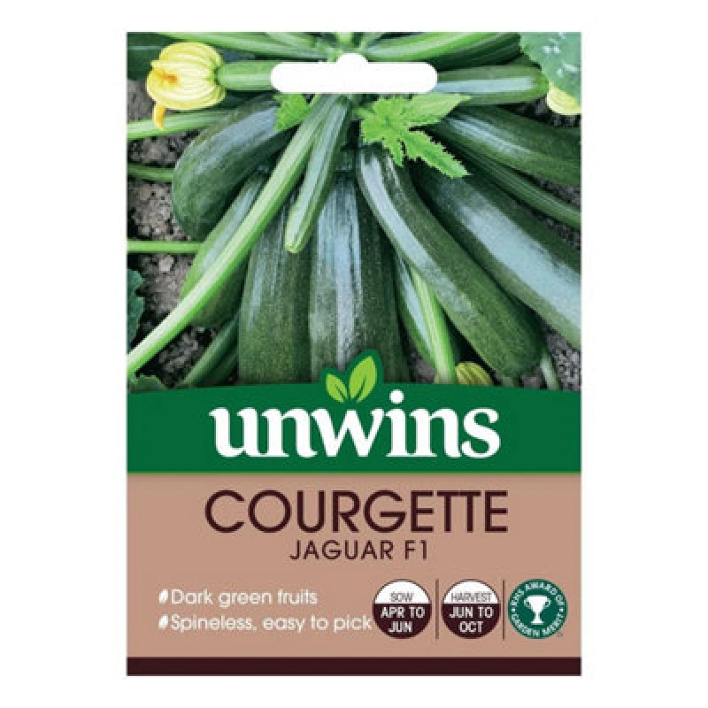 Image of Unwins Courgette Jaguar F1