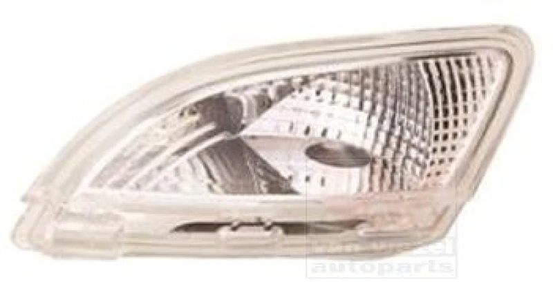 Image of VAN WEZEL 4372907 Turn Signal Left Front, Crystal clear, without bulb holder Indicator (62)