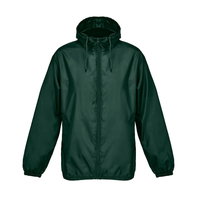 Image of SOL'S Mens Shield Windproof Jacket in Green Size: XS Green Male XS