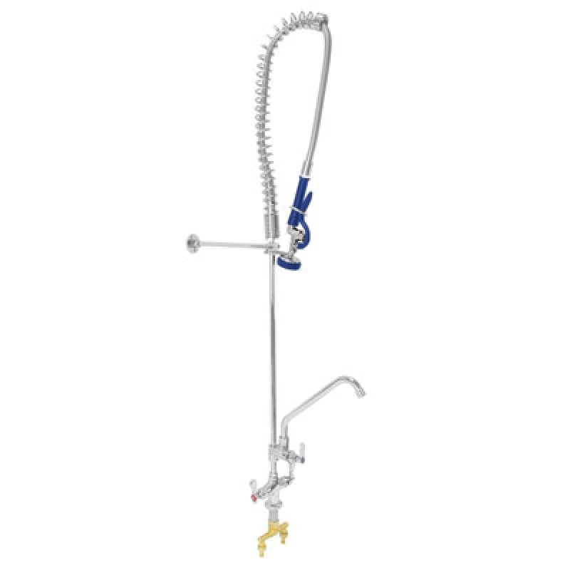 Image of Pre-Rinse Spray Tap, Pull Out Commercial Kitchen Sink Mixer Mounted